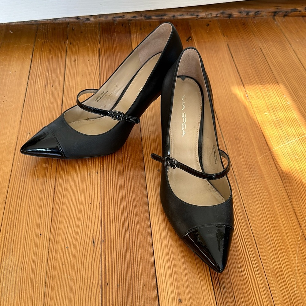 Via Spiga Mary Jane Heels